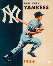 New York Yankees Yearbook Poster Metal Sign 12x8in  MLB Baseball J - $24.74