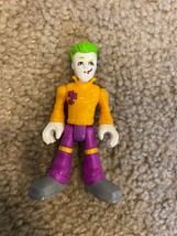 Imaginext DC Super Friends Joker 2.5&quot; Figure Loose Rare - £4.62 GBP