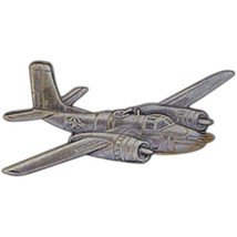 A-26 Invader Airplane Pin Pewter 2 3/8&quot; - £15.41 GBP