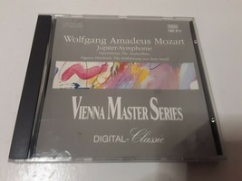 Wolfgang Amadeus Mozart Jupiter - Symphonie Vienna Master Series CD Compact Disc - £1.58 GBP