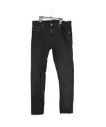 Vtg Y2K Phat Farm Men&#39;s 34x32 Black Stretch Denim Jeans Slim Leg Emo Got... - $38.29 CAD