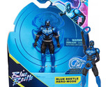 Spin Master DC Comics Blue Beetle Hero-Mode 4&quot; Figure Mint on Card - $14.88