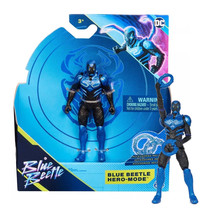 Spin Master DC Comics Blue Beetle Hero-Mode 4&quot; Figure Mint on Card - $14.88