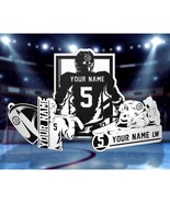 Hockey Stadium Series Personalized HOCKEY Sign Customized Plaque 3 Designs - $35.64