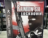 Tom Clancy&#39;s Rainbow Six: Lockdown (Sony PlayStation 2, 2005) PS2 Complete - $8.81