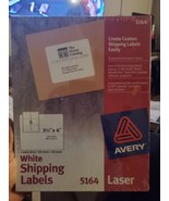 Avery 5164 Laser Shipping Labels 3 1/3 x 4 - 600 Labels 100 Sheets - Whi... - $532.95 MXN