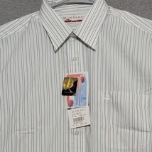 MONTAGUT Monsieur Men’s Dress Shirt Size 16-32 Button Down Long Sleeve - £77.74 GBP