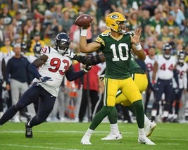 JORDAN LOVE 8X10 PHOTO GREEN BAY PACKERS PICTURE NFL FOOTBALL GAME ACTION - £3.93 GBP