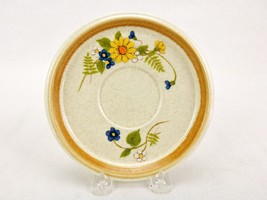 Vintage Stoneware 7.25&quot; Replacement Soup Bowl, Mikasa Garden Bouquet, Drip Glaze - £11.70 GBP