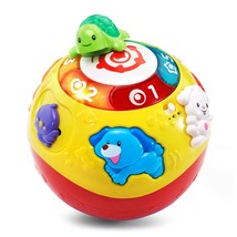 VTech Exercise &amp; Fitness Wiggle and Crawl Ball,Multicolor - $36.09