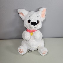 Disney Parks Babies Bolt White Puppy Dog 10&quot; Stuffed Animal Soft Toy Plush - £12.53 GBP