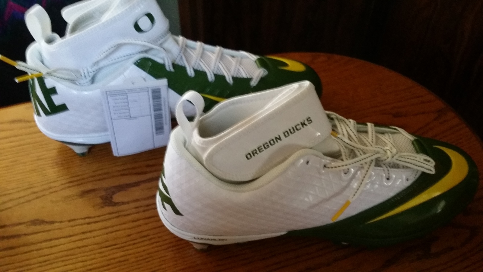 Primary image for Lunar Superbad Pro TD Oregon Ducks Football Cleats Turf Multiple Colors