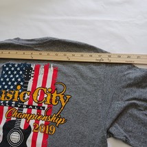 Gildan Dryblend Music City Championship 2019 Men's Gray Graphic T-Shirt Size M image 11