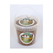 Supa Bird Food Dried Mealworms, 1 Litre  - $11.00