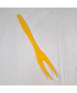Vintage Foley yellow Nylon Meat Fork serving utensil Made in USA plastic... - $21.05 CAD