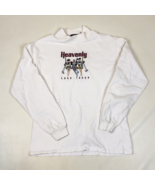 Vintage Heavenly Lake Tahoe Long Sleeve Mock Neck T-Shirt Ski Snowboard ... - $24.74