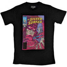 The Silver Surfer and Galactus T-Shirt Black - £25.56 GBP+