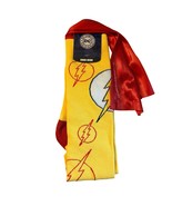 Dc Comics The Flash Knee High Socks With Cape Size 9-11 Bioworld Yellow ... - $10.52 CAD