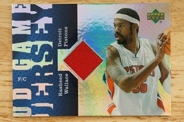 NBA 2006-07 UD Reserve UD Game Jersey Rasheed Wallace UD-RW Detroit Pistons - £7.90 GBP