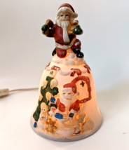 House of Lloyd Christmas Night light Figurine &quot;Santa&#39;s&#39; Around World&quot; 8&quot; - £12.05 GBP