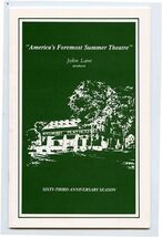 Ogunquit Playhouse Program Yes ,There Were Giants Kitty Carlisle John Ra... - $13.86