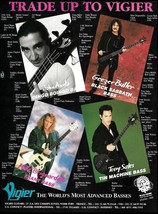 1993 Vigier Bass Guitar ad Geezer Butler John Avila Tony Sales Mike Brignardelo - $4.50