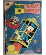 CUENTOS DE WALT DISNEY #496 (1971 Mexico) full size Spanish comic book VG - $27.14 CAD