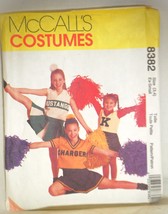 McCall&#39;s Cheerleader Costume Pattern 8382 Girls Ex Small 3 4 Pom Pom Ski... - $9.89
