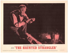 *The Haunted Strangler (R-62) Boris Karloff Discovers Sinister Secret At Grave - £59.95 GBP