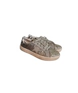 STEVE MADDEN JRUBEE Girls Size 3 Sneakers Glitter Sparkle Star Casual - $12.19