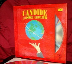 Leonard Bernstein&#39;s &#39;CANDIDE&#39; Laser Disc Box- Used, Complete - £3.92 GBP