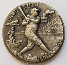 Babe Ruth 1895-1948 Longine Symphonette Sterling N309 Coin/Medallion - £76.36 GBP