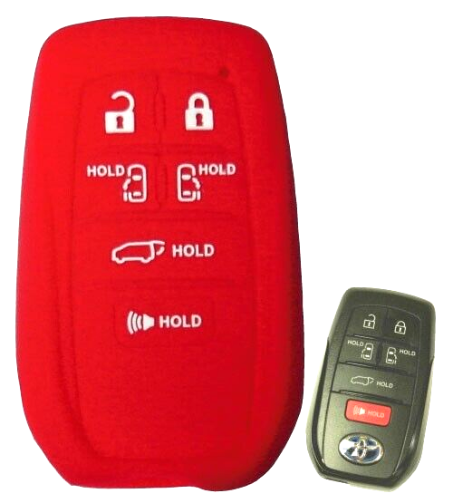 Keyless Entry Rubber Key Fob Remote Cover Fits Toyota Sienna 2022 2023 2... - $8.90