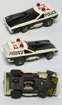 1976 Aurora AFX G+ Smokie&#39;s POLICE VEGA HO Slot Car Screecher Magna-steer #5781 - £11.18 GBP