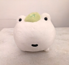 Tsuginohikerori Kerori White Frog San-x Laying Plush 5.5" Toy Doll Japan MK07601 - $14.83