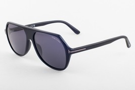 Tom Ford HAYES 934 01A Shiny Black / Gray Sunglasses TF934 01A 59mm - £211.86 GBP
