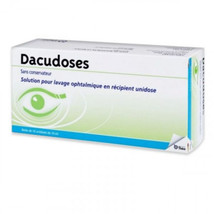 DACUDOSES eye wash solution 16 single doses - $21.90