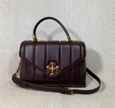 NEW Tory Burch Tempranillo Kira Quilted Small Satchel - £475.35 GBP