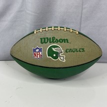 Vintage 1980s Philadelphia Eagles Kelly Green Wilson NFL Junior Football - $177.29