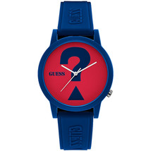 Guess Men&#39;s Classic Red Dial Watch - V1041M4 - £47.98 GBP