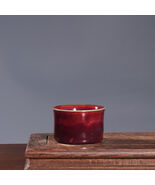 Langyao Red Glaze Ceramic Tea Cup - Vintage Chinese Artisan Handmade Pot... - €767,19 EUR