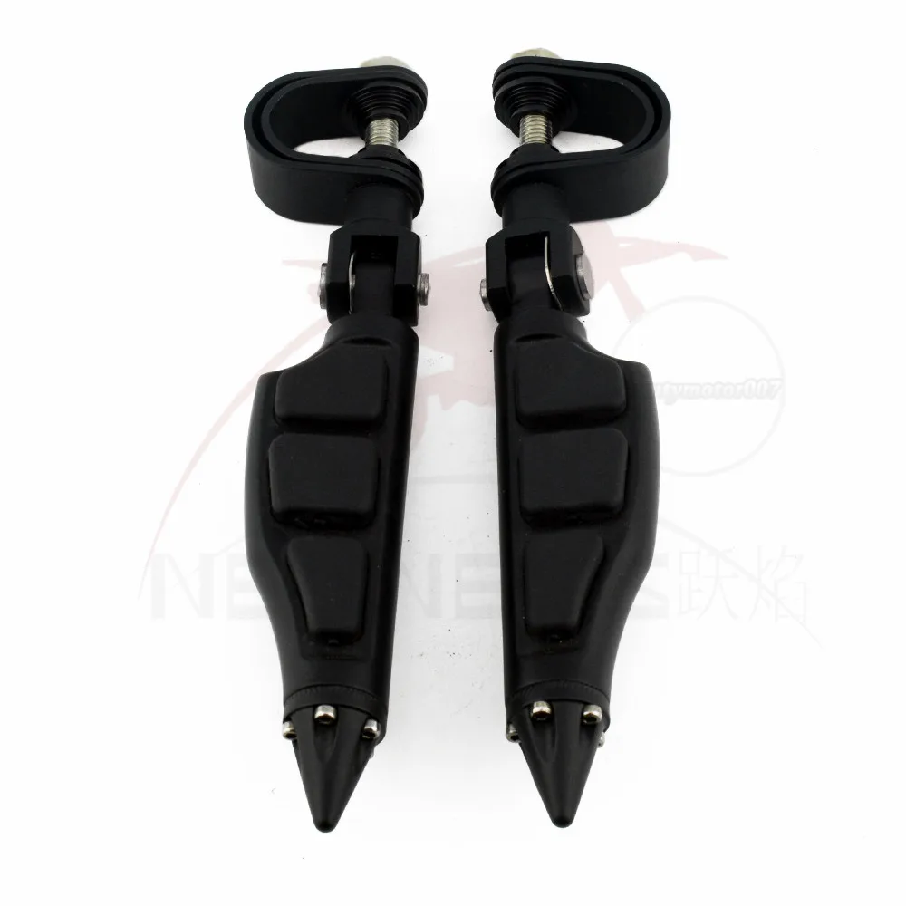 Motorcycle Universal Pair 32mm 1 1/4&quot; Highway Footrest Foot Peg  Harley ... - £198.36 GBP