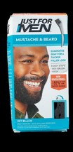 Just For Men Mustache &amp; Beard Color Jet Black Natural-Looking Full Coverage - €10,91 EUR