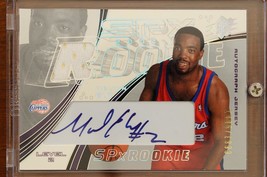2002-03 SPx Basketball Card #122 Melvin Ely RC 1806/1999 AUTO Jersey Clippers - £11.60 GBP