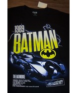 VINTAGE STYLE 1989 BATMAN Movie Batmobile Dc Comics T-Shirt XL NEW w/ TAG - $19.80