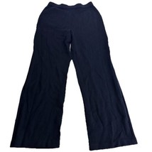 St. John Collection Blue Santana Knit Straight Leg 29 Inseam Pull On Pants US 4 - $59.39