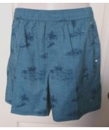 Tommy Bahama Swim Shorts Blue Hawaiian print Size Medium Style 211ST924679 - $46.34 CAD