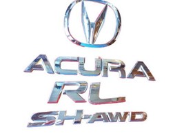05 06 07 08 Acura Rl Sh Awd Rear Trunk Emblem Logo Badge Nameplate Used Oem - £27.01 GBP