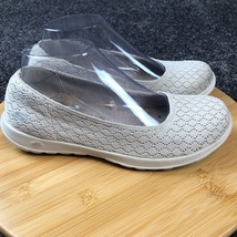 Skechers GOwalk Lite Womens Size 7 Mesh Slip on Comfort Walking Flat Shoes - $28.50