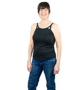 Mastectomy Camisole Cut-Out Style with Built-In Breast Prosthetics - NO ... - $148.00